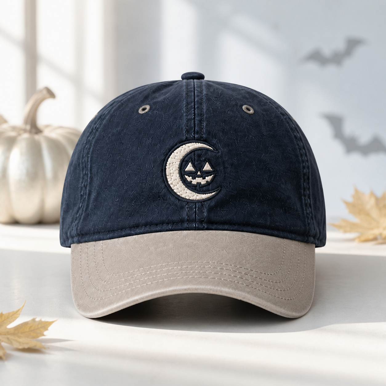 Eclipse 10/31 Washed Halloween Cap - Unisex