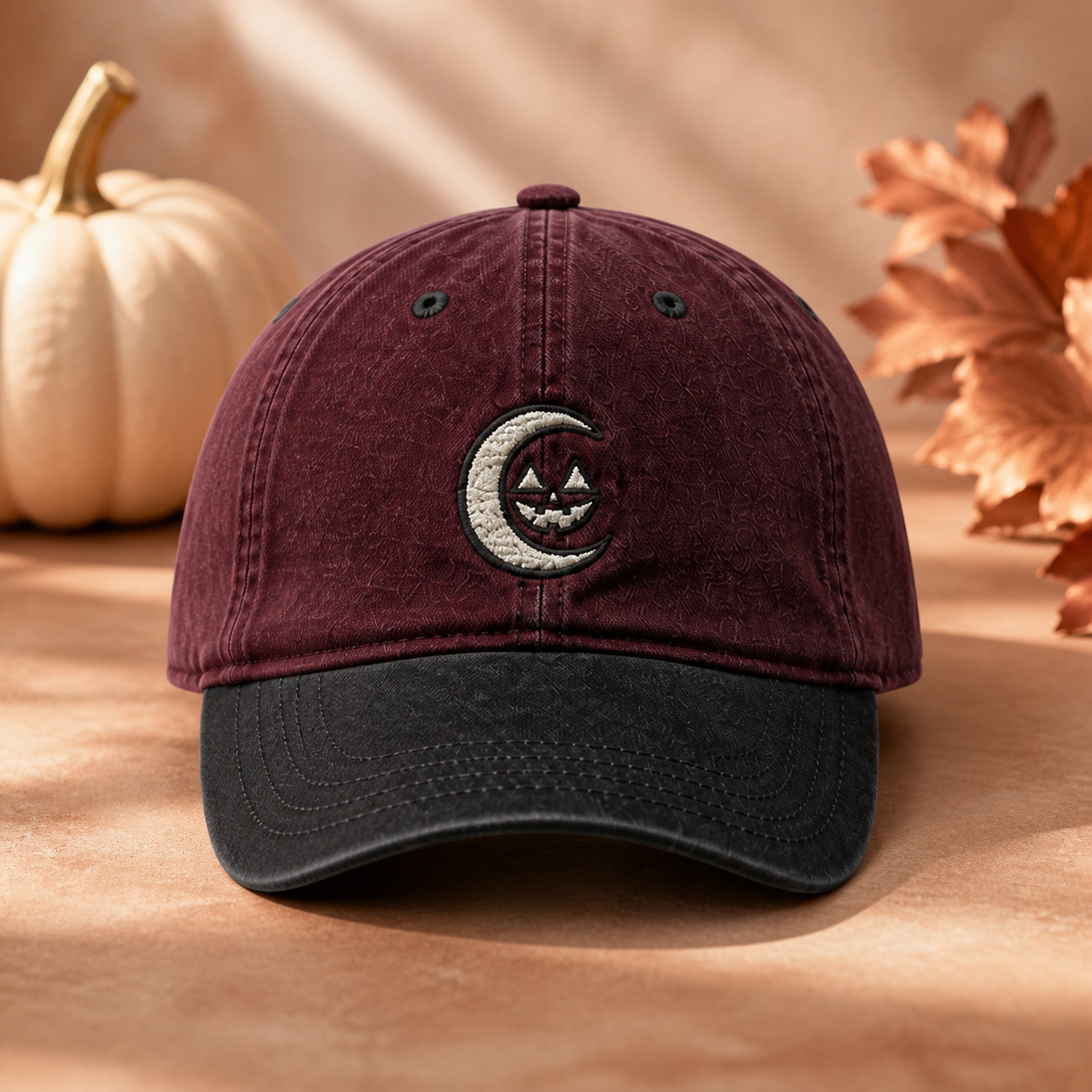 Eclipse 10/31 Washed Halloween Cap - Unisex