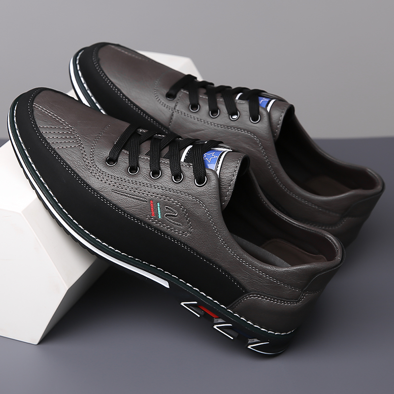 Men's Fashion Calfskin Leather Shoes