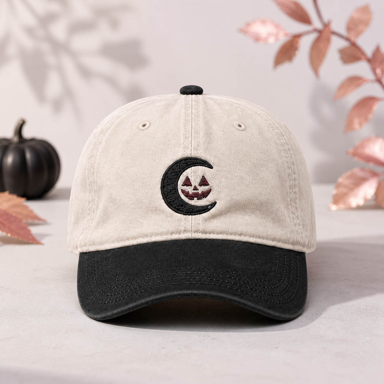 Eclipse 10/31 Washed Halloween Cap - Unisex