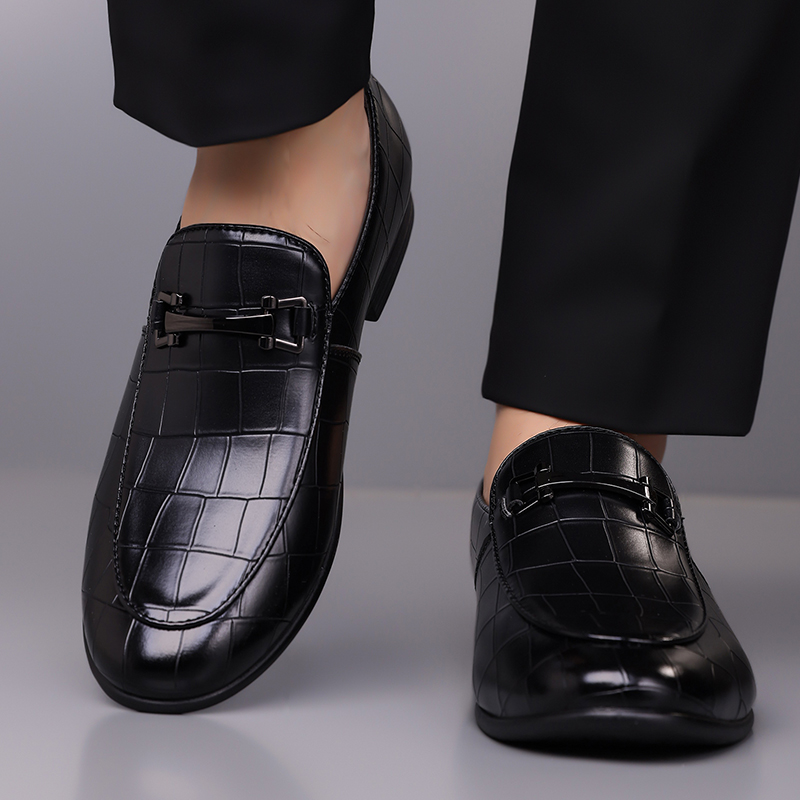 Men's Fashion Calfskin Leather Shoes