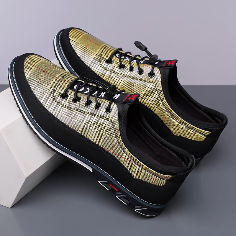 Men's Fashion Calfskin Leather Shoes