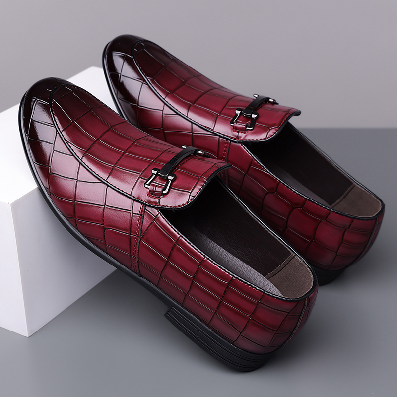 Men's Fashion Calfskin Leather Shoes