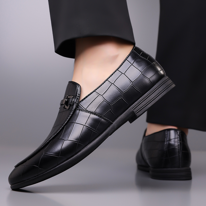 Men's Fashion Calfskin Leather Shoes