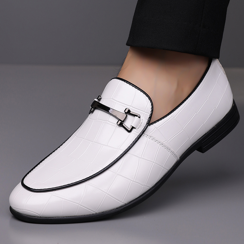 Men's Fashion Calfskin Leather Shoes