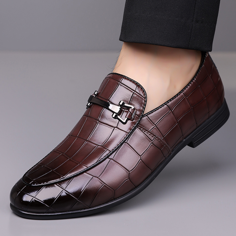 Men's Fashion Calfskin Leather Shoes