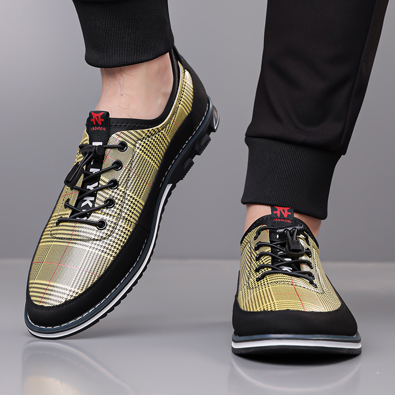 Men's Fashion Calfskin Leather Shoes