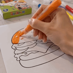 Hitbubble 3D Relief Art Pen - Turn Flat Drawings Into Touchable 3D Art