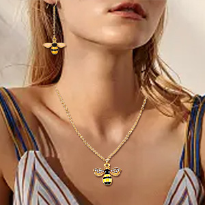 Cute Bee Jewelry Set