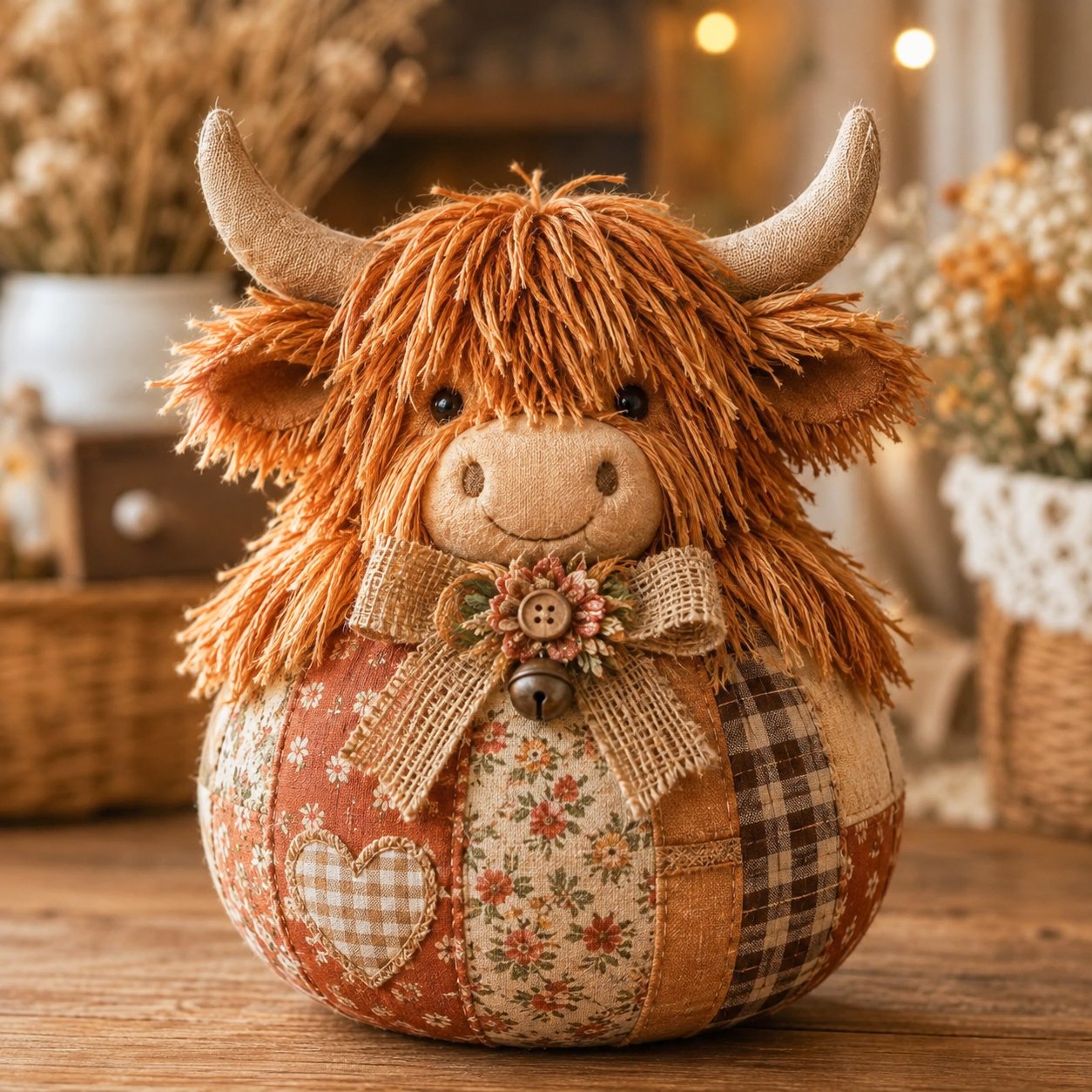 🎄Patchwork Fabric Doll DIY Kit