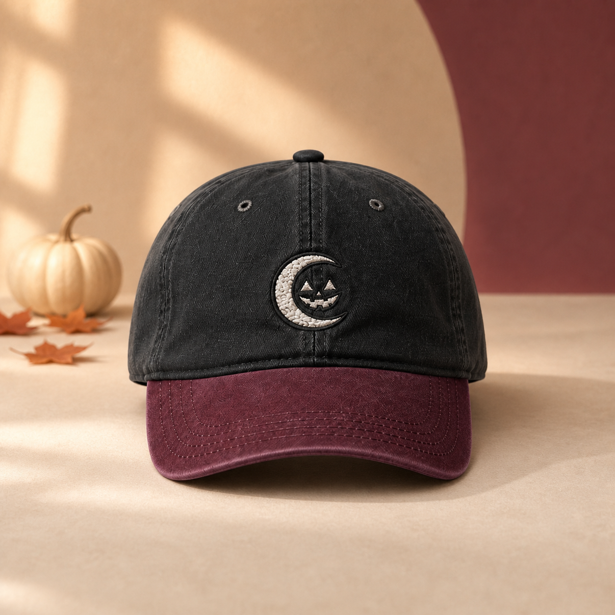 Eclipse 10/31 Washed Halloween Cap - Unisex