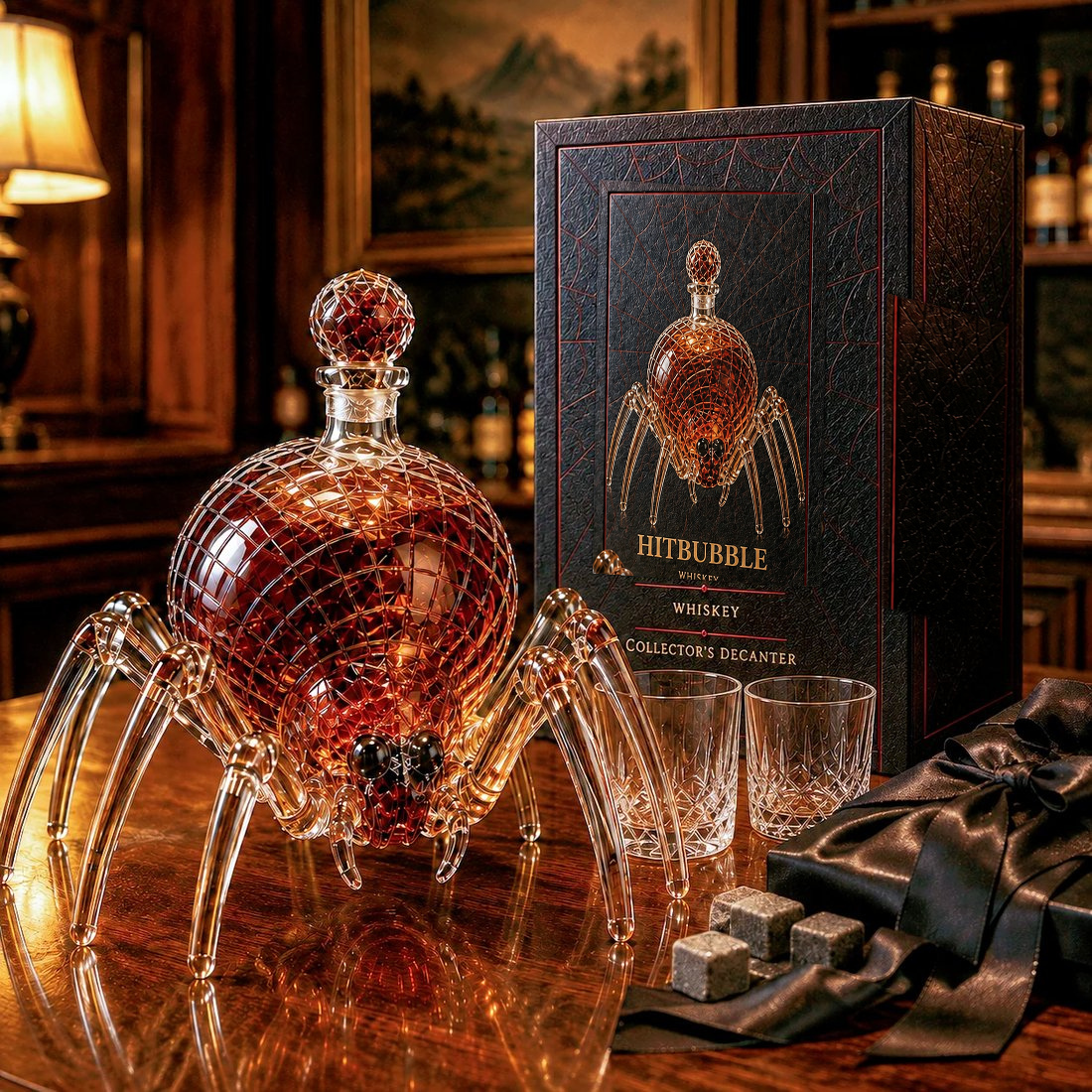 Hitbubble Spider Whiskey Decanter