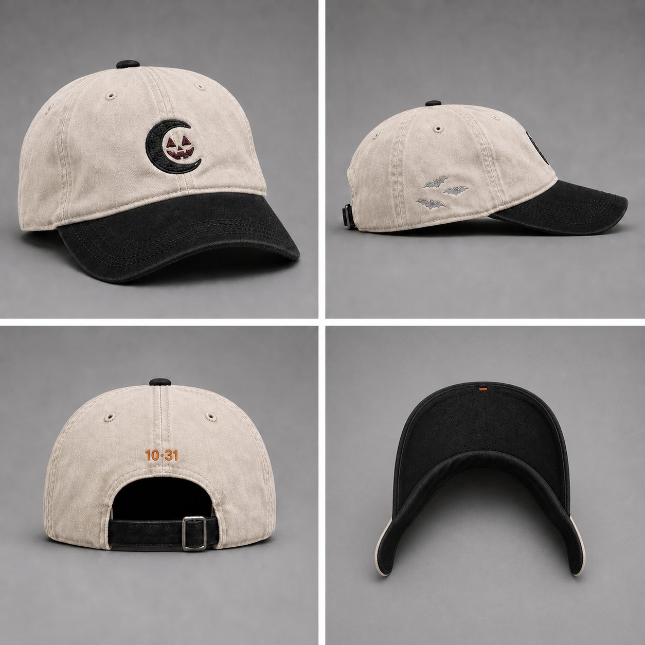 Ghost Bone cap complete square four-view product board