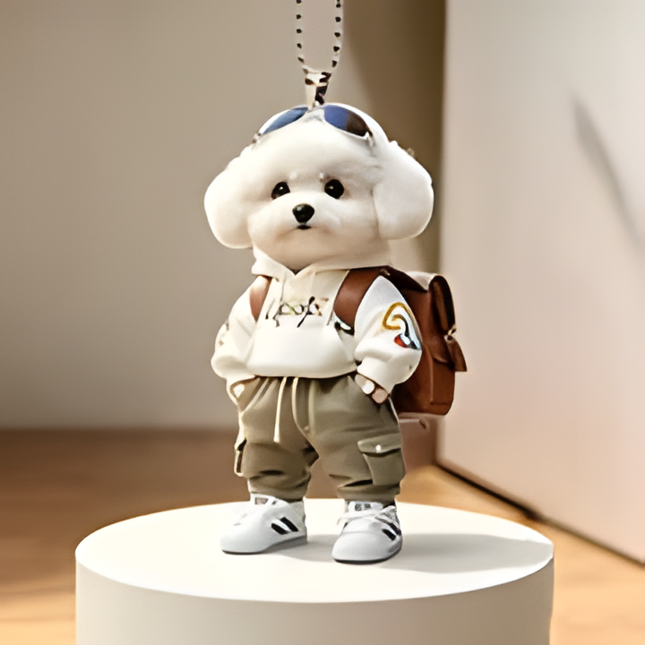 TODAY'S SPECIAL OFFER-50% OFF 🔥Internet-Famous Cartoon Teddy Dog 3D Keychain