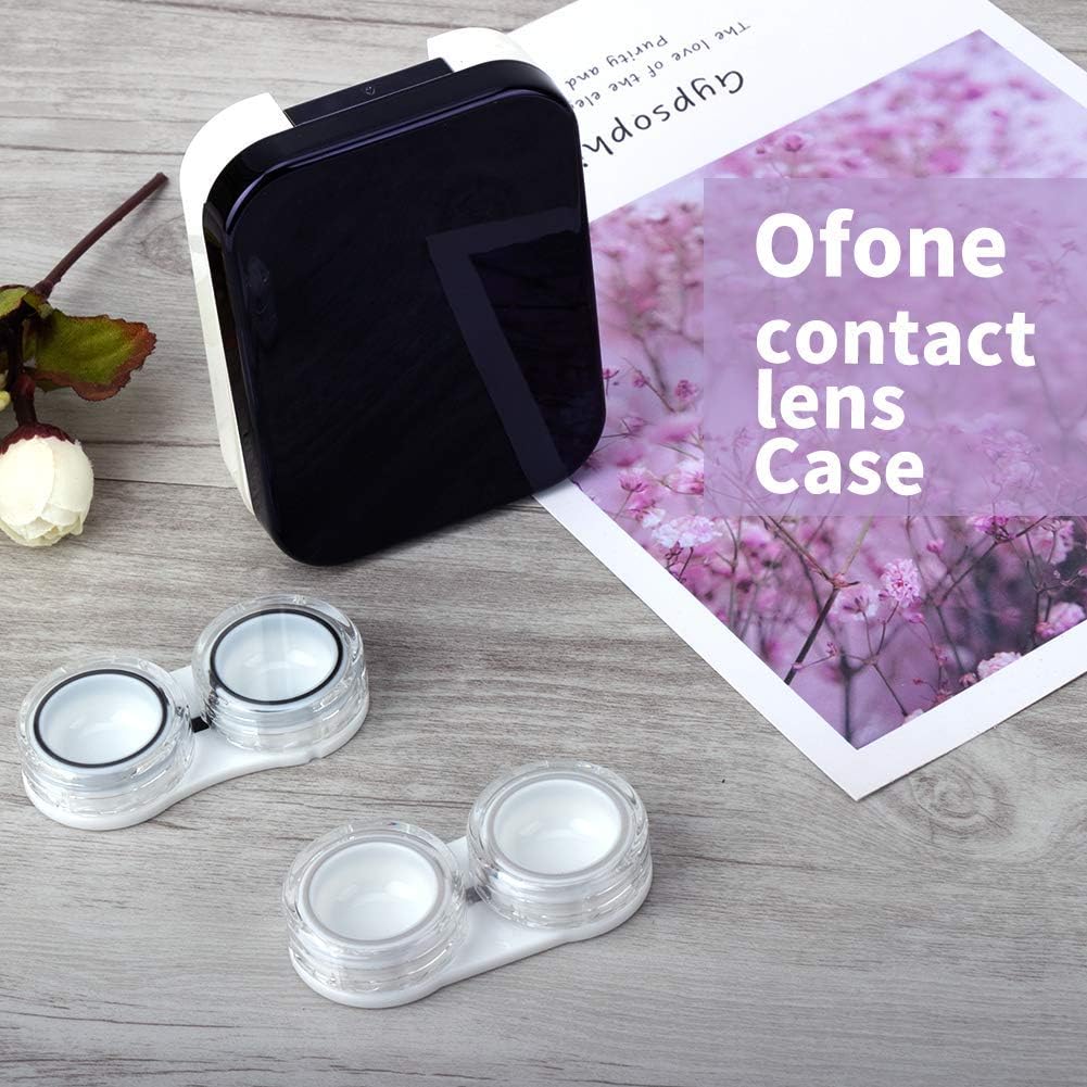 Two Pack Portable Contact Lenses Cases