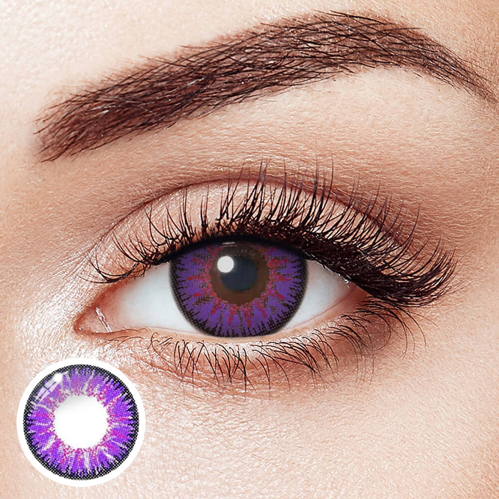 Vika Tricolor Purple | 1 Year