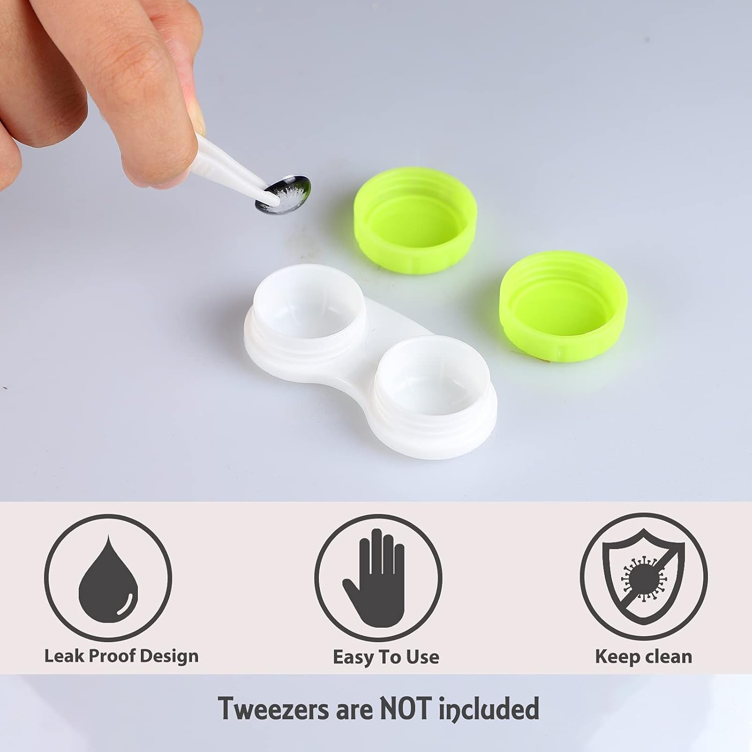 1 PCS Mini Contact Lens Case Set 