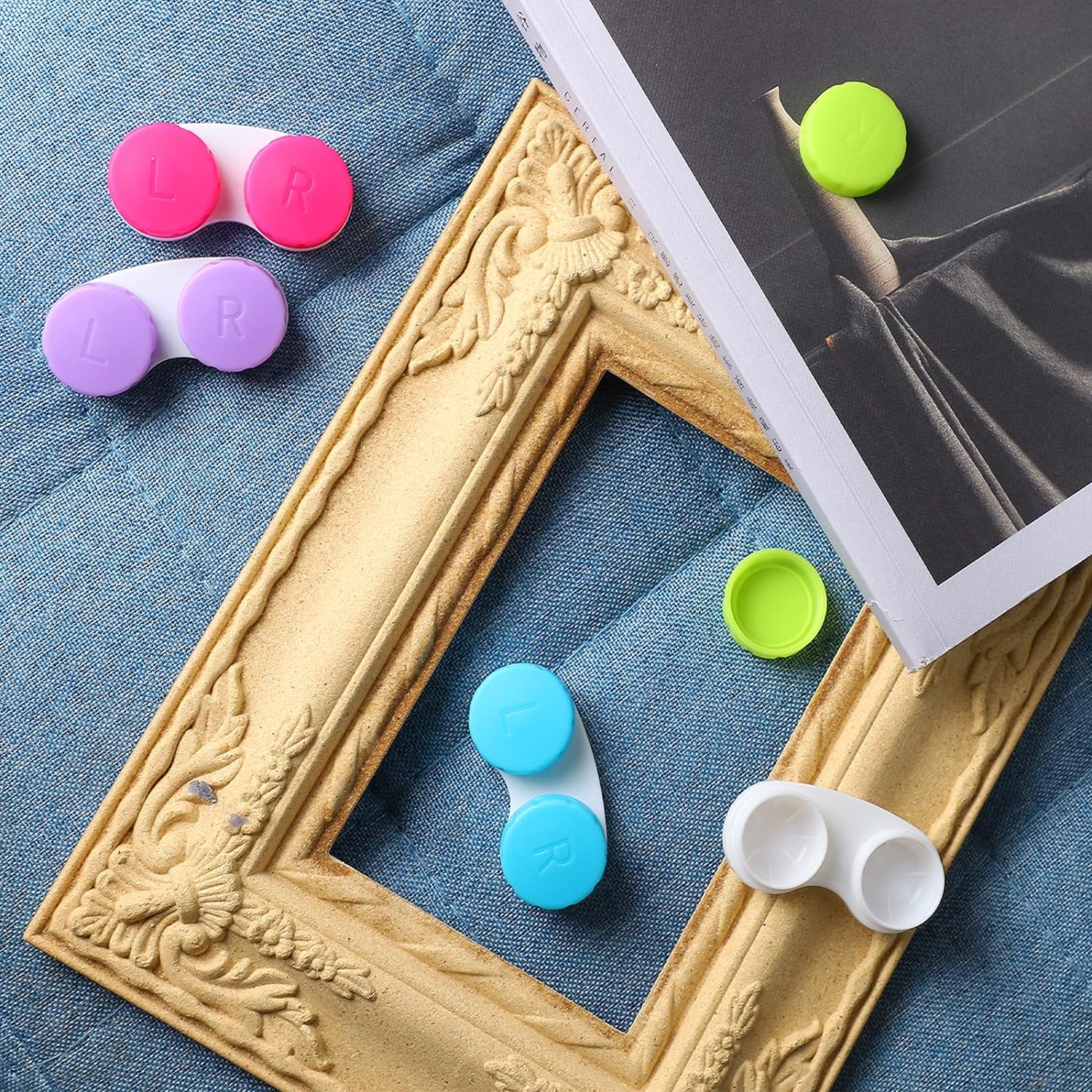 1 PCS Mini Contact Lens Case Set 