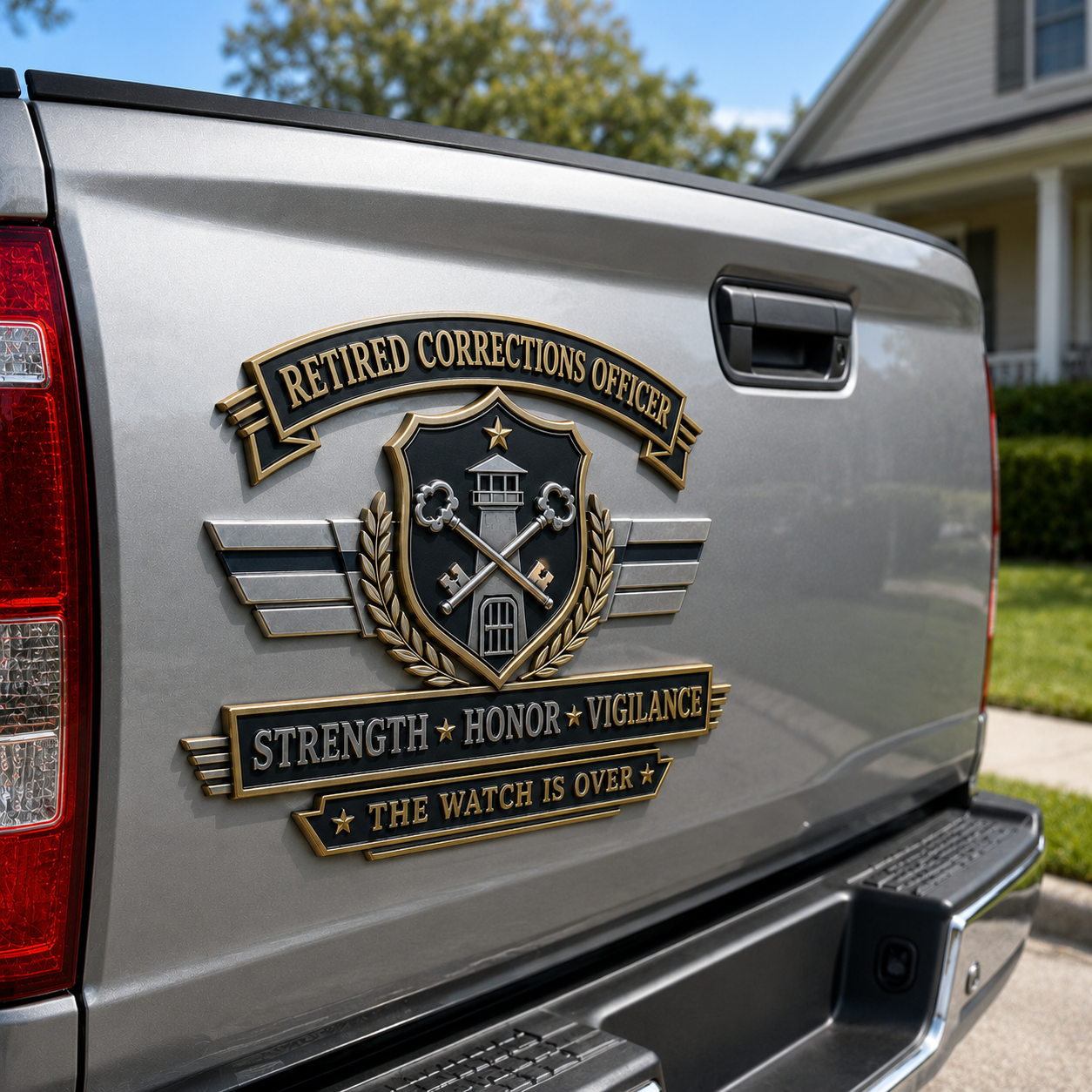 🔥 Last Day Promo: 49% OFF Retired Corrections Officer Metal Car Emblem