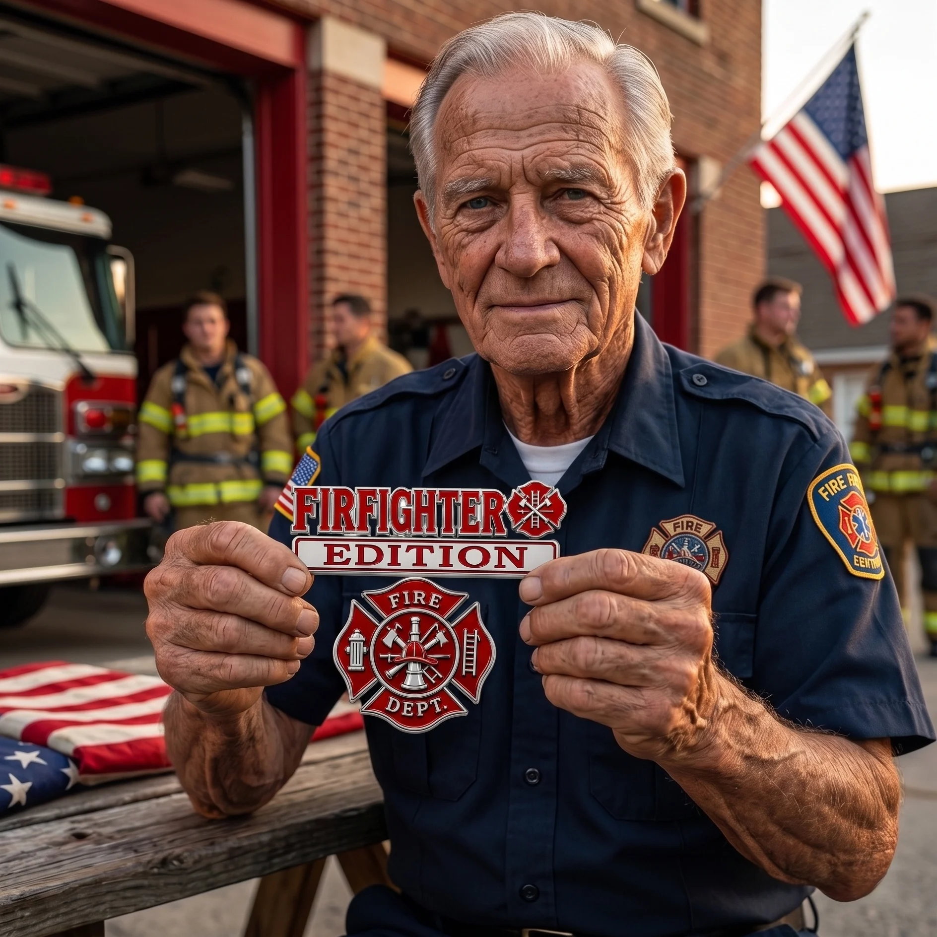 🚒Last Day Promo: 49% OFF 🎖️-Firefighter Edition Car Emblem Metal Badge