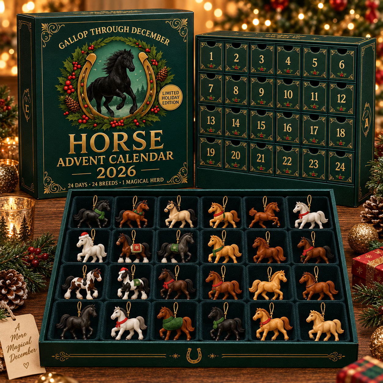 🐎Gallop Through December – Horse Advent Calendar 2027🎄🌟