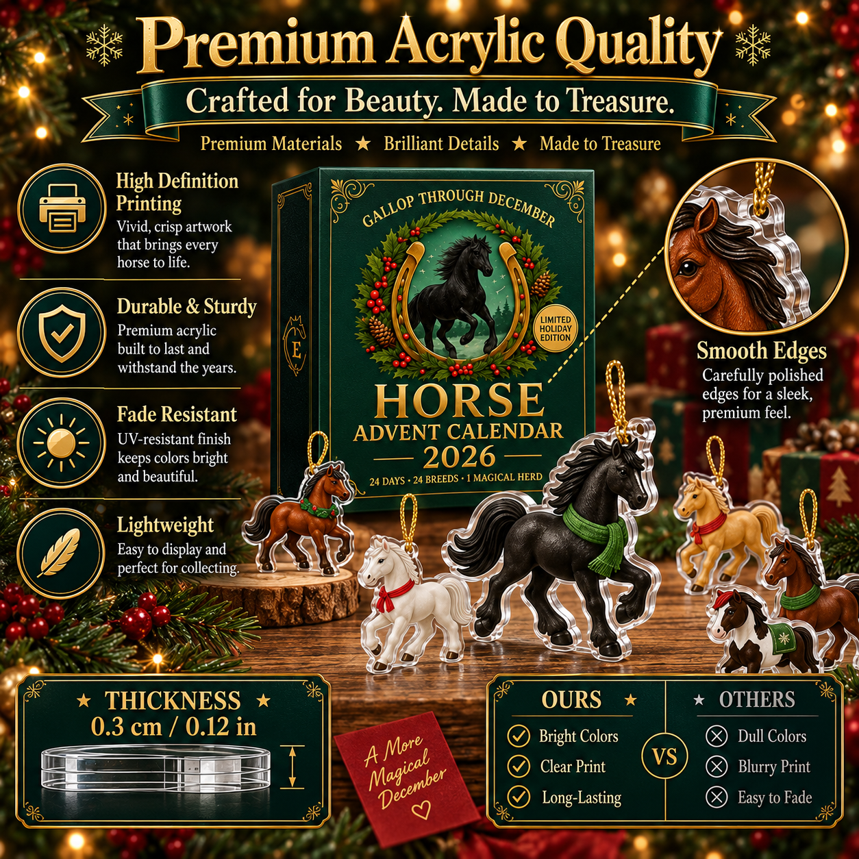 🐎Gallop Through December – Horse Advent Calendar 2027🎄🌟