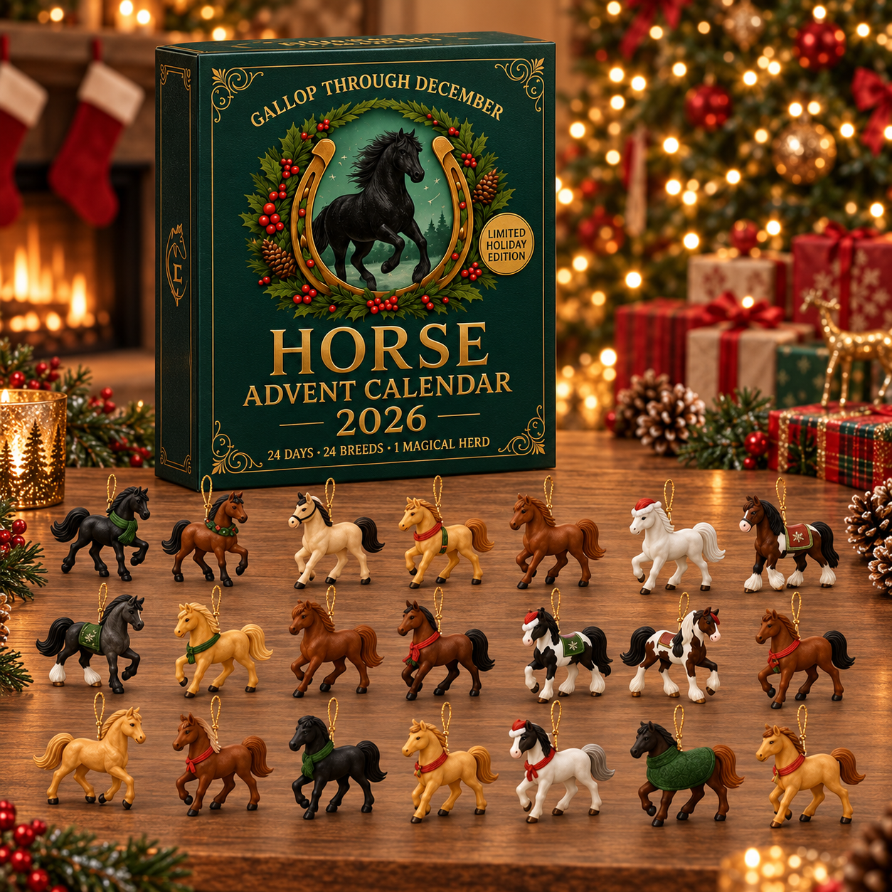 🐎Gallop Through December – Horse Advent Calendar 2027🎄🌟