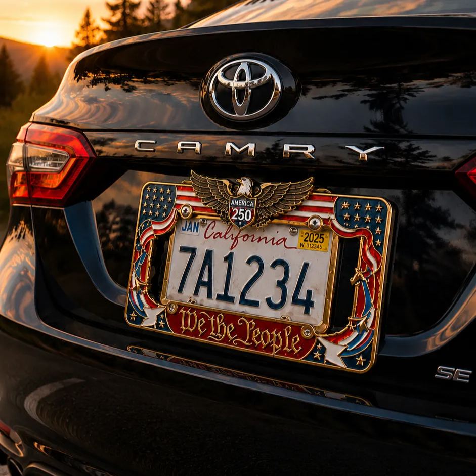 🔥LAST DAY 49% OFF-🦅 250th Anniversary Commemorative License Plate Frame