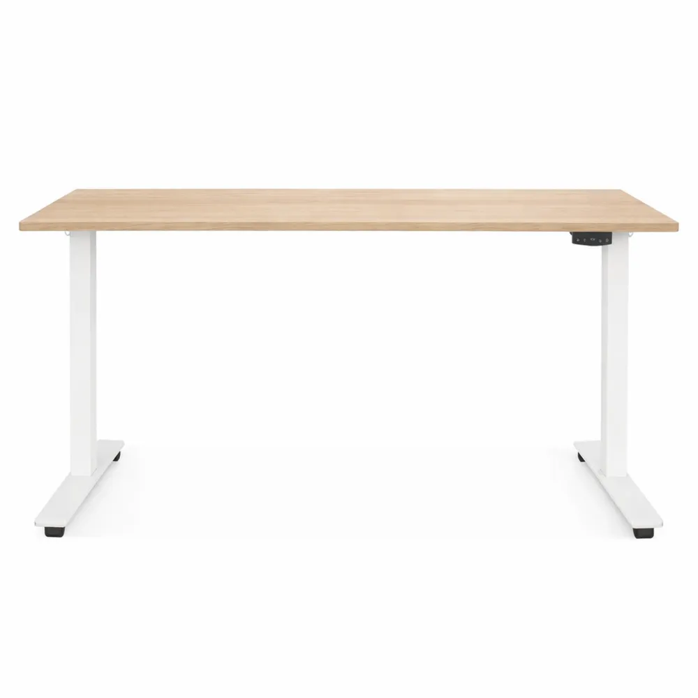 Scrivania Regolabile Elettrica con Porta USB e Memorie