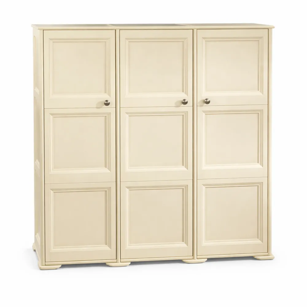 Armadio a 3 Ante Lisce con 3 Moduli