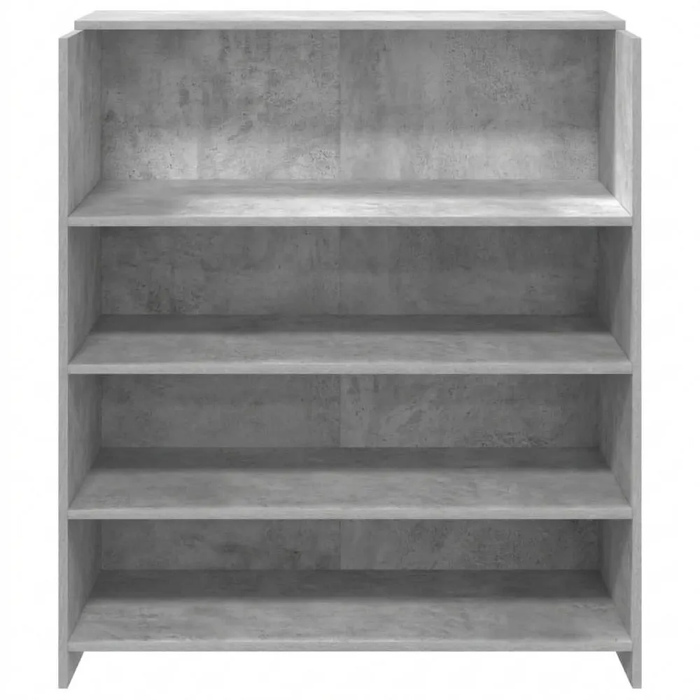 Moderne Empfangstheke mit Regalen, vielseitig für Büros