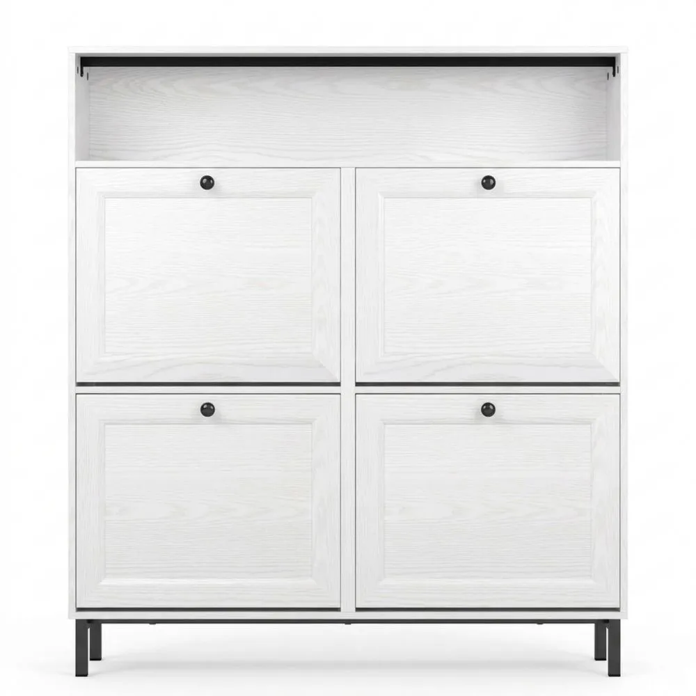 Platzsparender Schuhschrank mit Verstellbaren Fächern für Flur