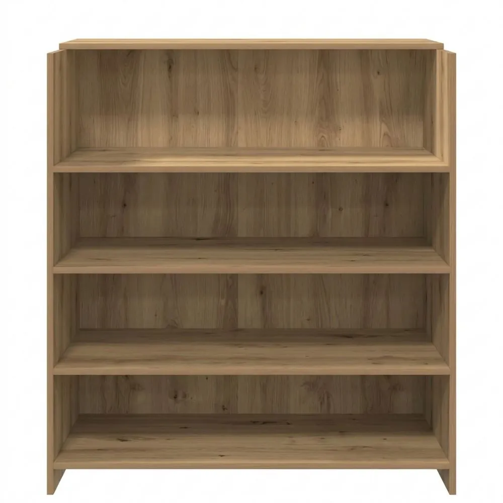 Moderne Empfangstheke aus Holzwerkstoff für Büro und Hotel