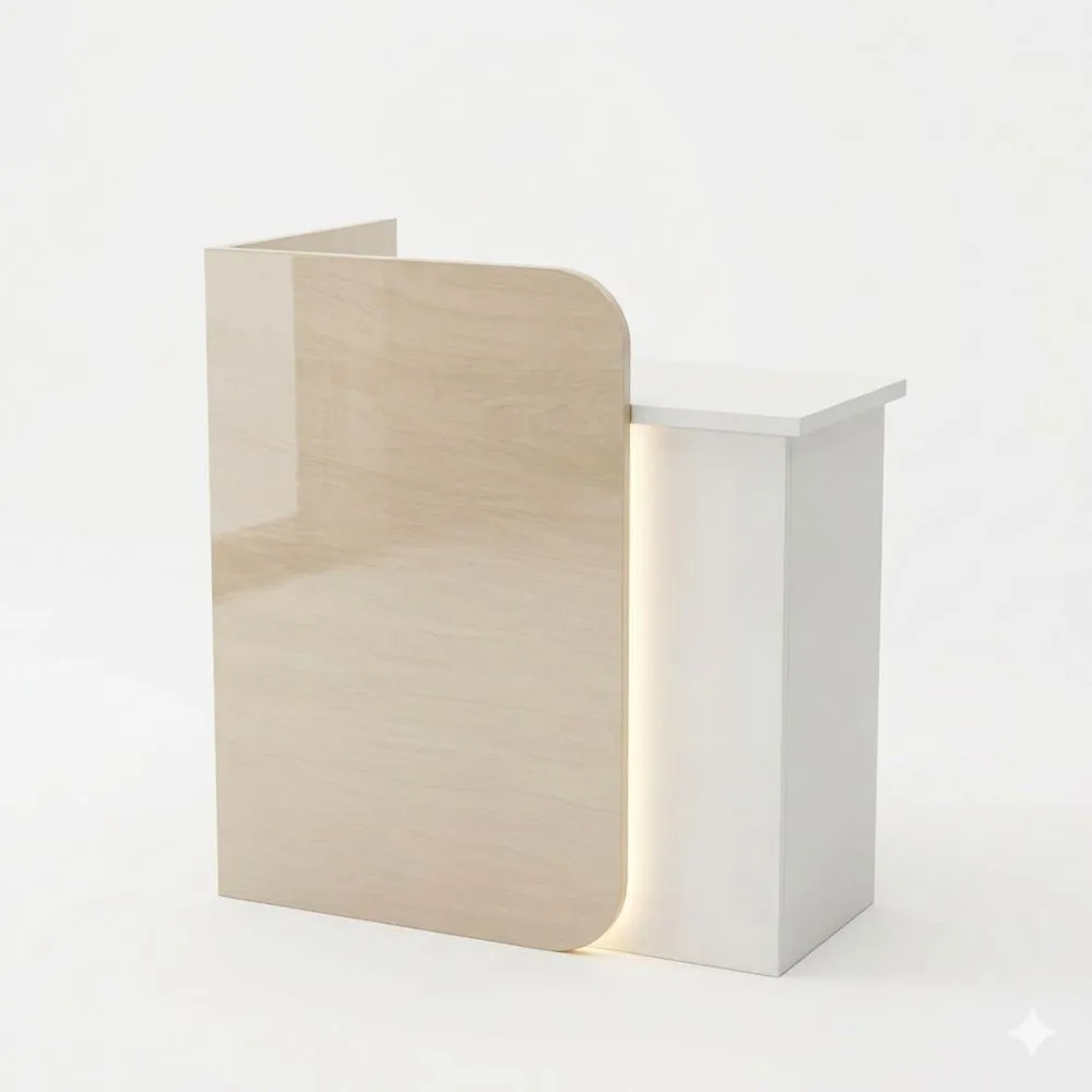 Rezeptionstresen mit abschließbaren Schubladen 60x45x100 cm