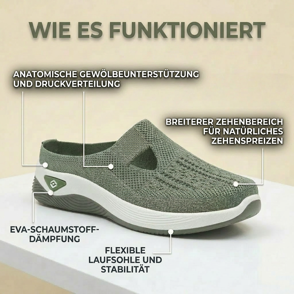 🔥66% RABATT🔥Cloud-Stride™ Damen Bequeme Atmungsaktive Strickschuhe