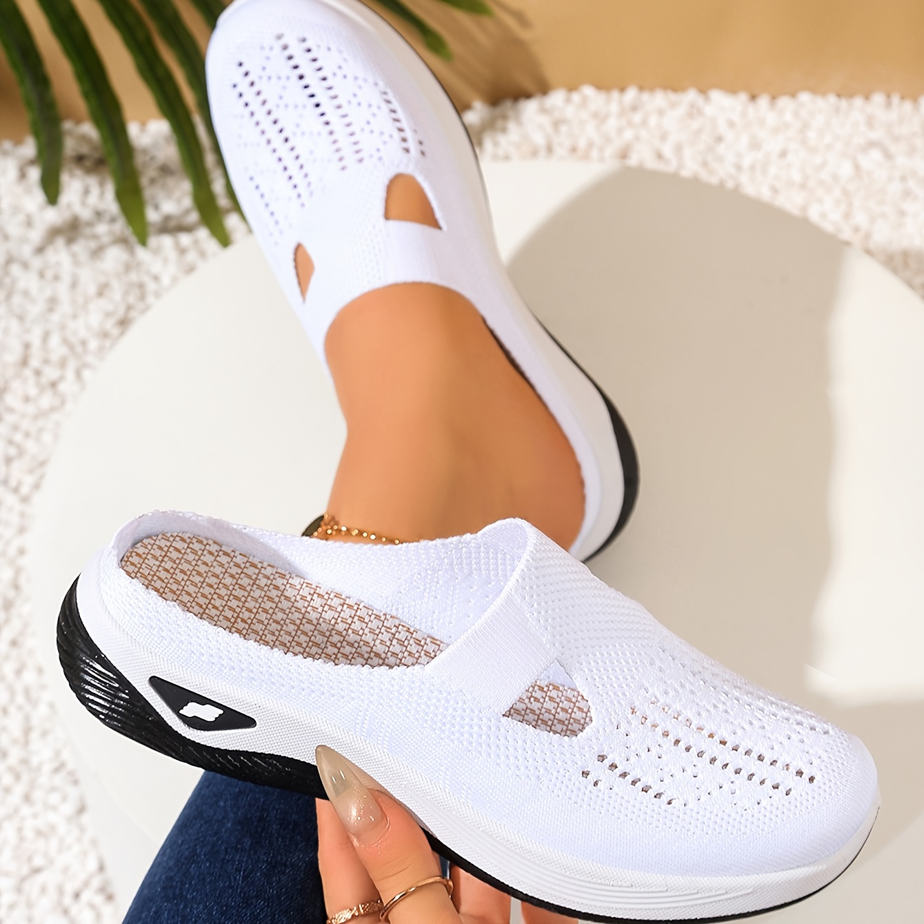 🔥66% RABATT🔥Cloud-Stride™ Damen Bequeme Atmungsaktive Strickschuhe