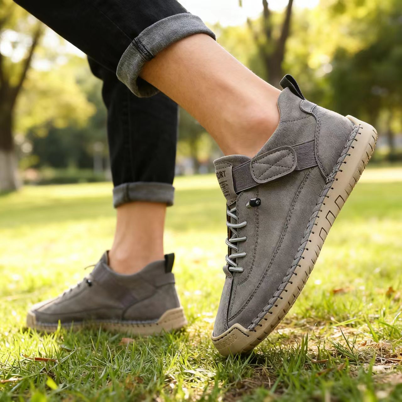✨Bestseller 2026✨: Bequeme orthopädische Herrenschuhe Wasserdichte Wanderschuhe Sneaker