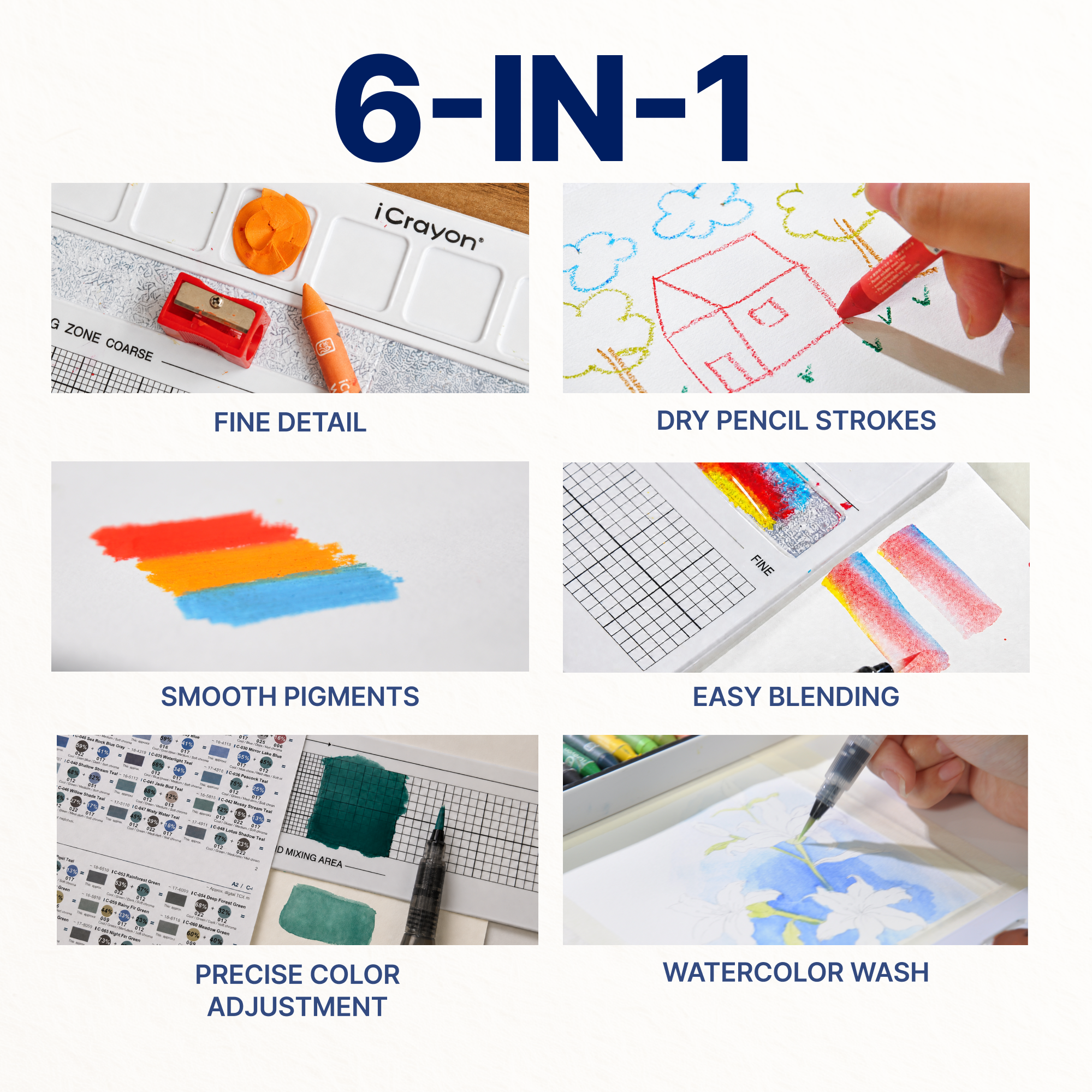 Water Soluble Pastels