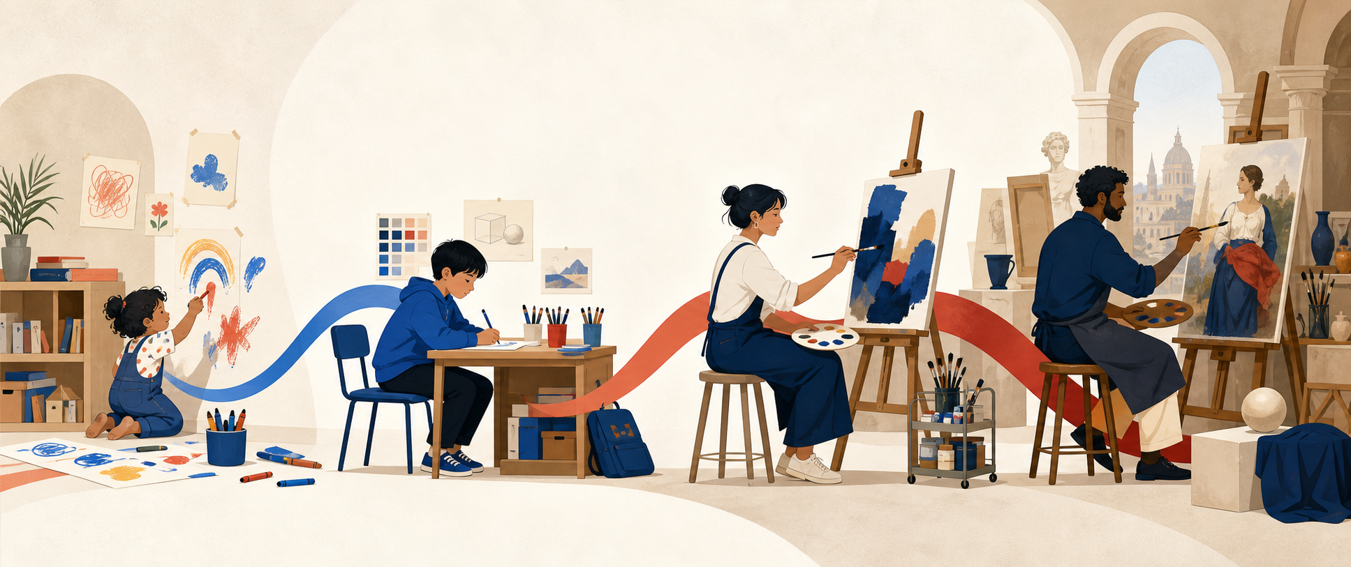 iColorLab creative journey from childhood to studio practice