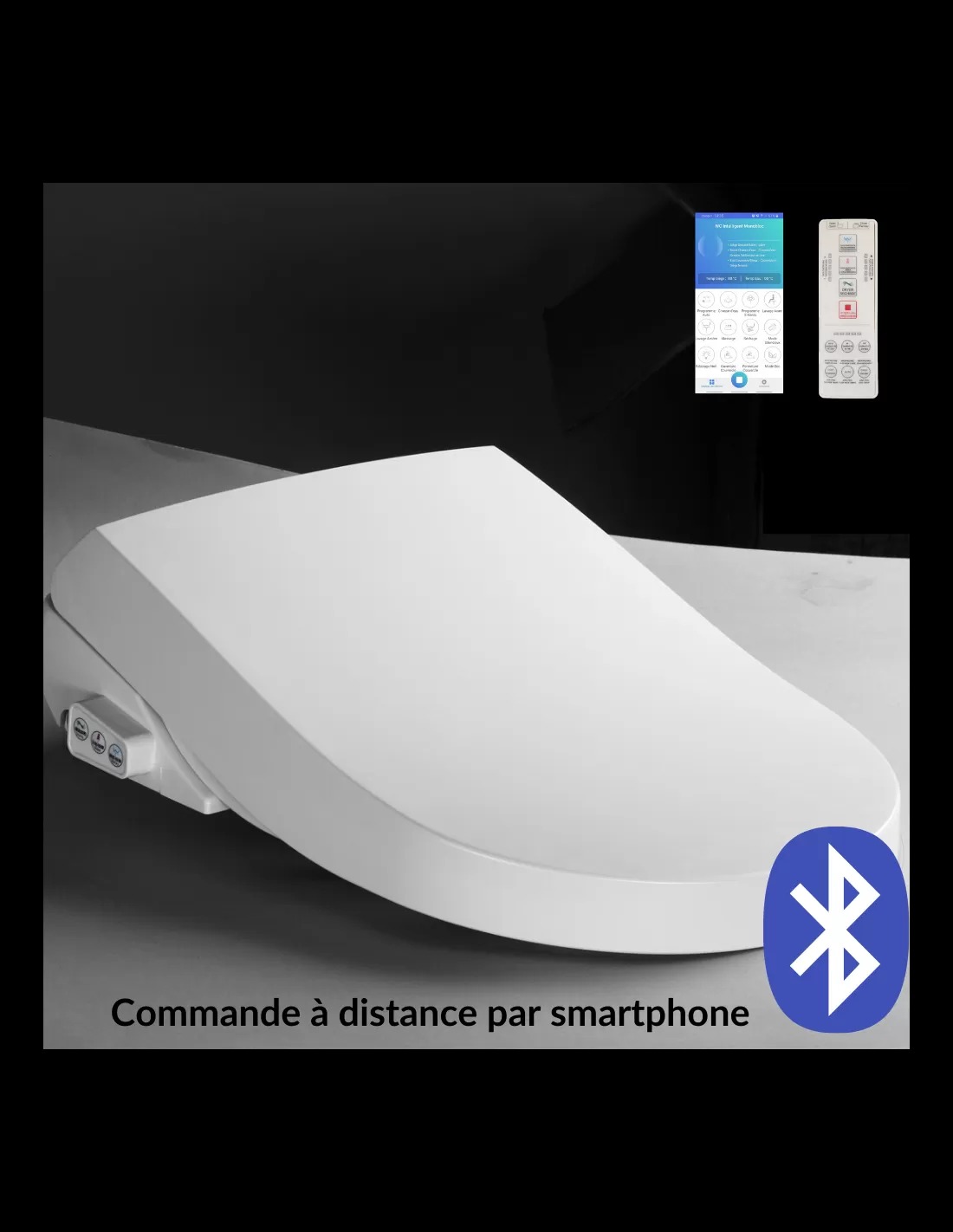 TopToilet Luxe Silver Connect