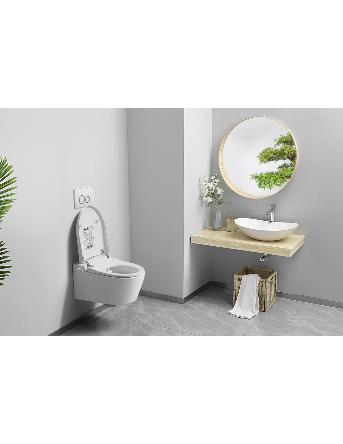 WC Suspendu Crystal Plus 2