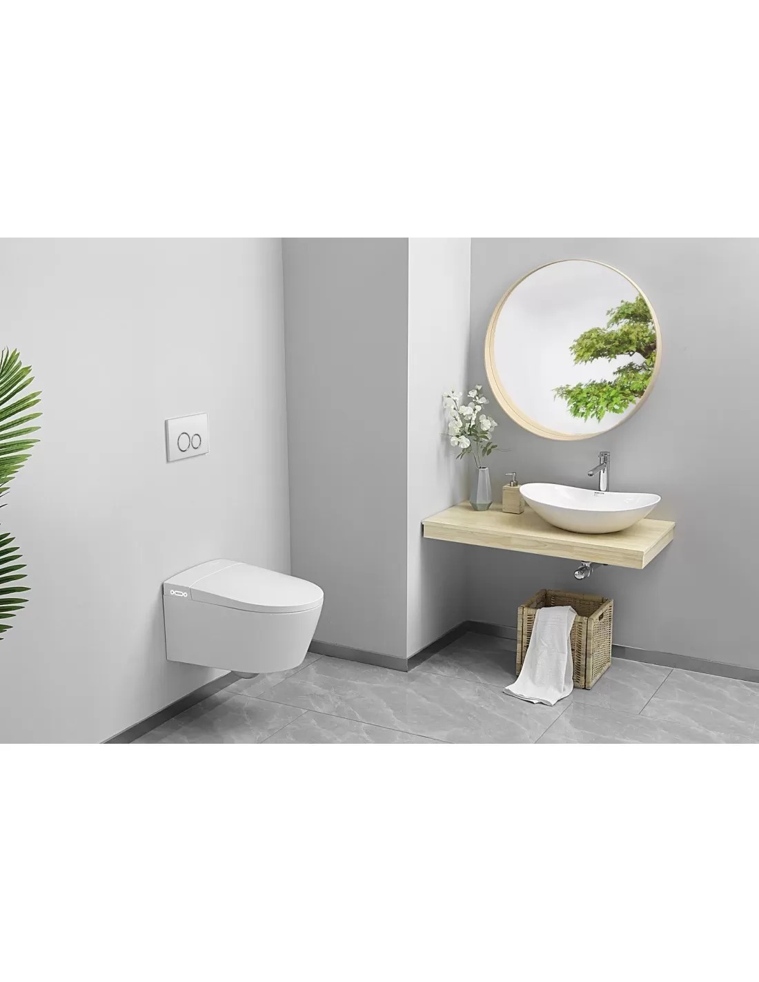 WC Suspendu Crystal Plus 2