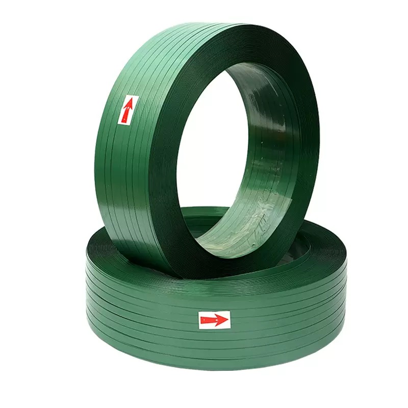 Opaque Green PET Strapping"