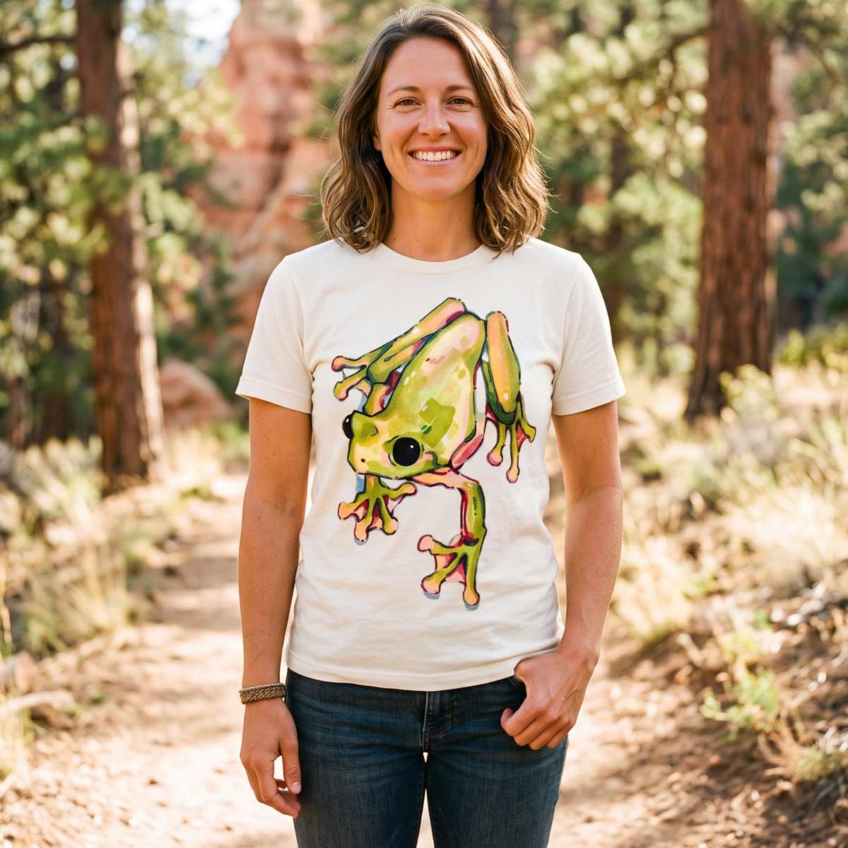 Watercolor Tree Frog T-Shirt