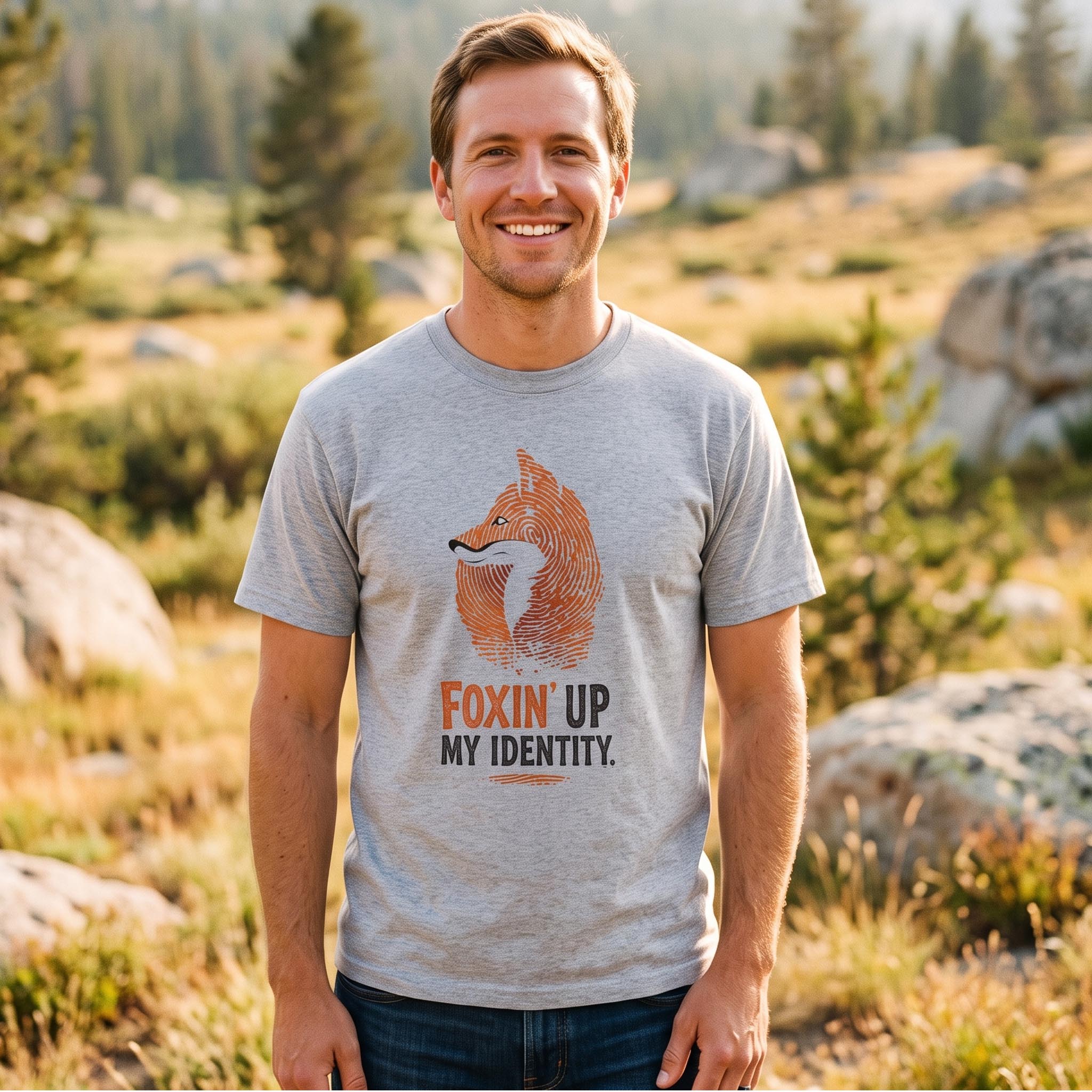 MDCTBYWY26072201 Foxin’ Up My Identity T-Shirt