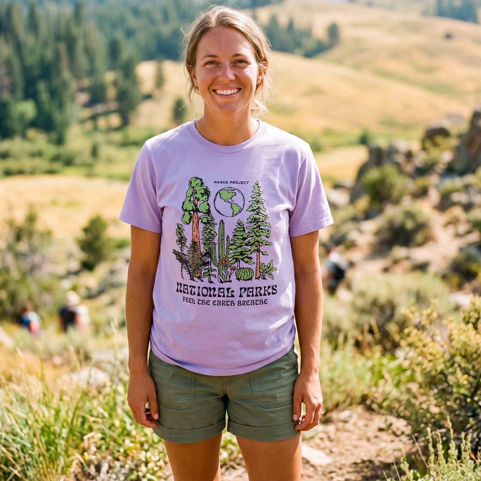 MDCTBYWY26072204 Parks Project Feel the Earth Breathe T-Shirt