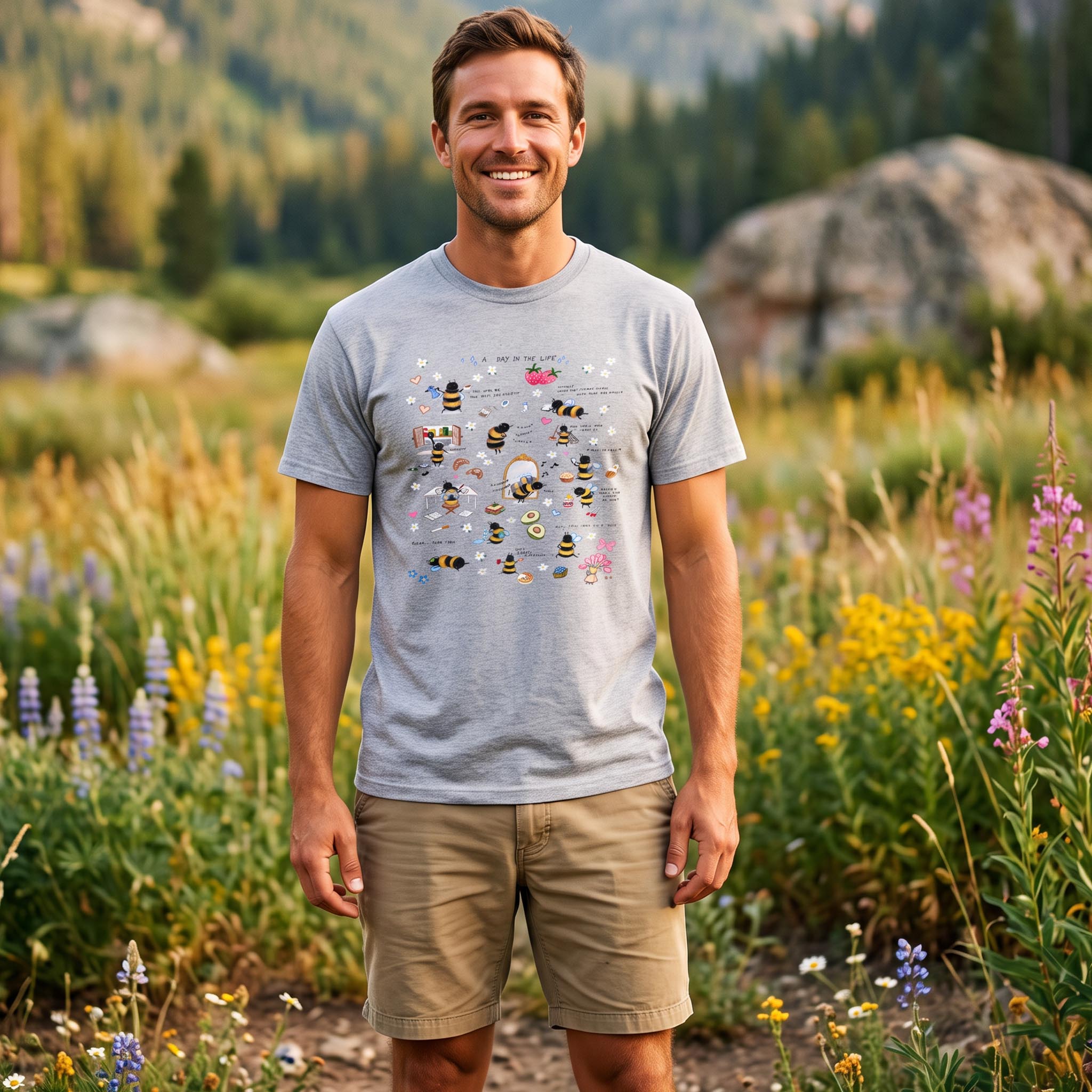 MDCTBYWY26072208 A Day in the Life T-Shirt