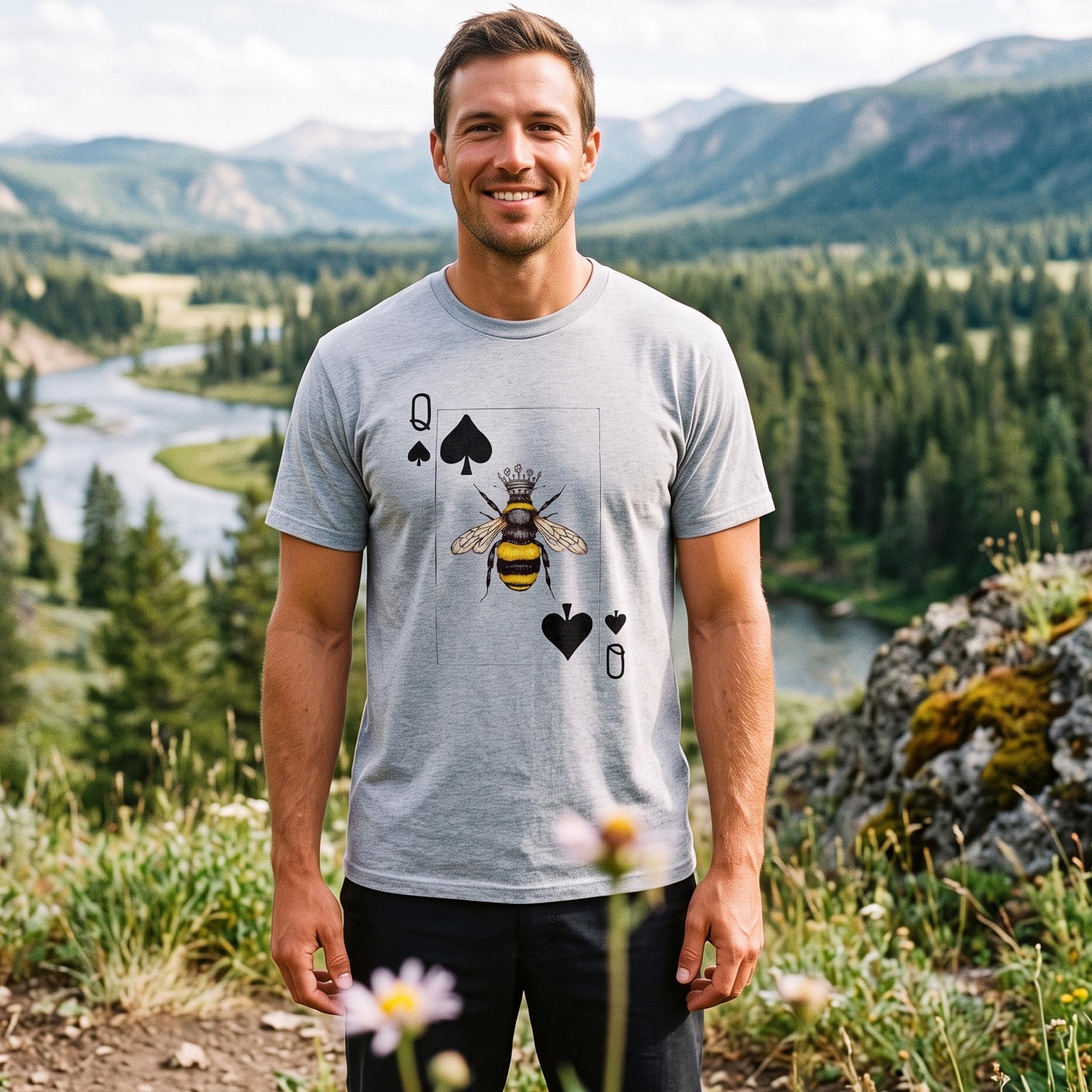 MDCTBYWY26072403Queen of Spades T-Shirt