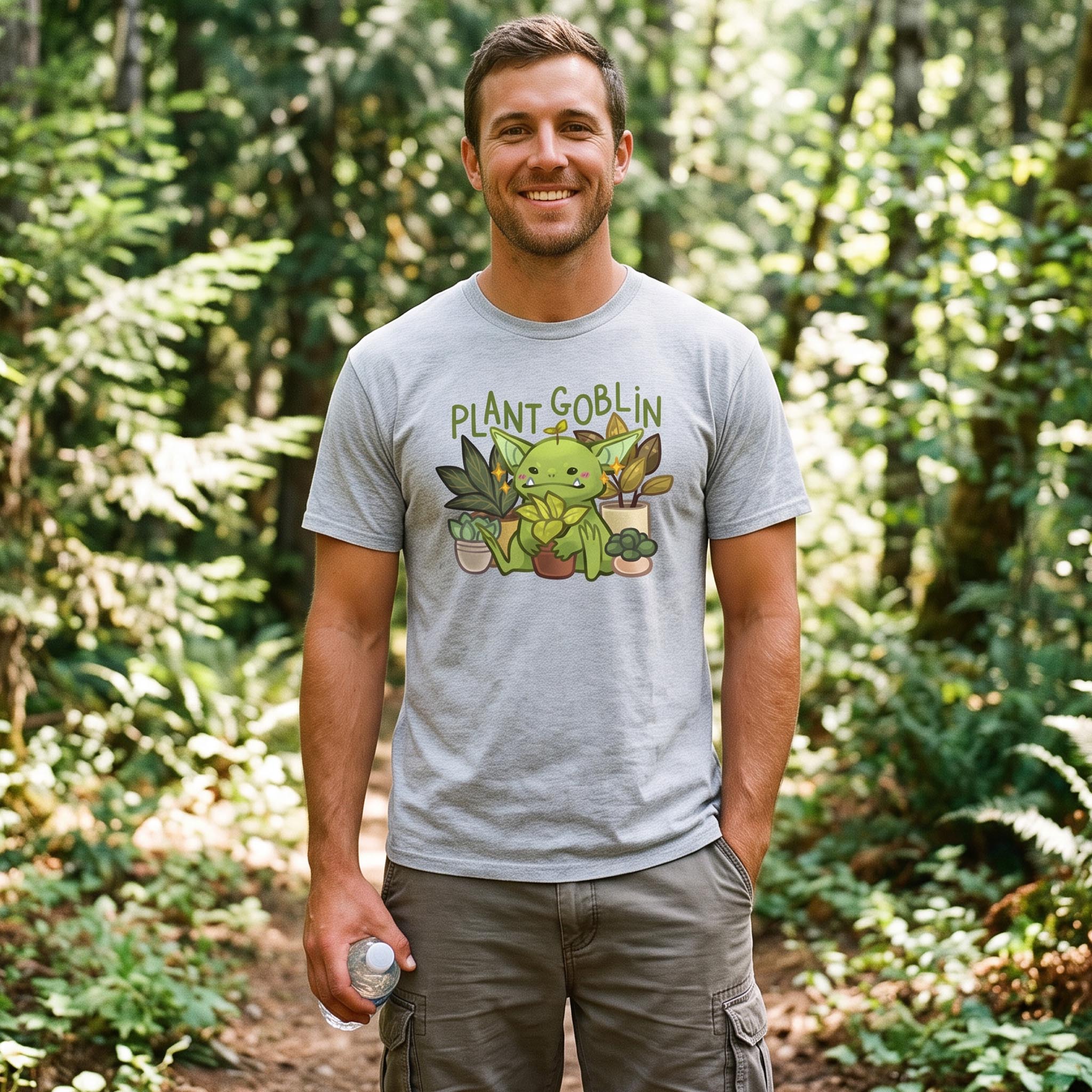 MDCTBYWY26072404 Plant Goblin T-Shirt