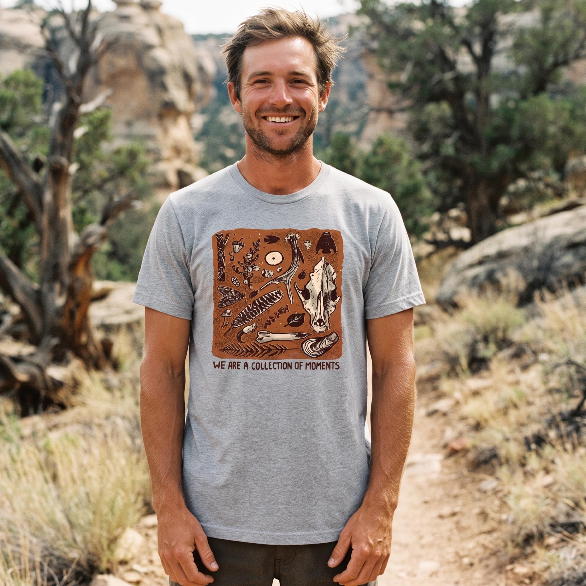 MDCTBYWY26072407 We Are a Collection of Moments T-Shirt